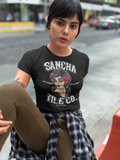 Sancha Tile Co. Chingona Vintage Ladies T-Shirt Front/Back Print