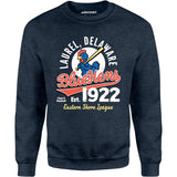 Laurel Blue Hens - Delaware - Vintage Defunct Baseball Teams - Unisex Sweatshirt