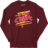 Learning About Cuba Having Some Food - Long Sleeve T-Shirt
