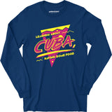Learning About Cuba Having Some Food - Long Sleeve T-Shirt