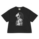 Lenny Kravitz Go My Way Mineral Wash Womens Crop Tee