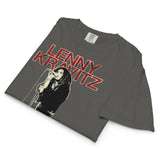 Lenny Kravitz On Stage Mineral Wash Womens Crop Tee