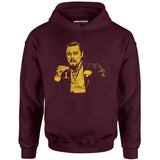 Leonardo DiCaprio Django Laughing Reaction Meme - Unisex Hoodie