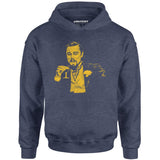 Leonardo DiCaprio Django Laughing Reaction Meme - Unisex Hoodie