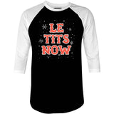 Let it Snow - 3/4 Sleeve Raglan T-Shirt