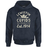 Lewiston Cupids - Maine - Vintage Defunct Baseball Teams - Unisex Hoodie
