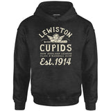 Lewiston Cupids - Maine - Vintage Defunct Baseball Teams - Unisex Hoodie