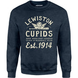 Lewiston Cupids - Maine - Vintage Defunct Baseball Teams - Unisex Sweatshirt