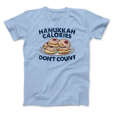 Hanukkah Calories Don't Count Funny Hanukkah Men/Unisex T-Shirt