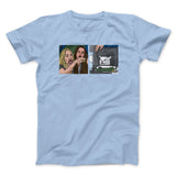 Woman Yelling At A Cat Meme Funny Men/Unisex T-Shirt