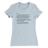 Letter To Sam Women's T-Shirt