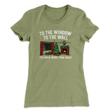 To The Window, To The Wall, â€™Til Santa Decks Them Halls Women's T-Shirt