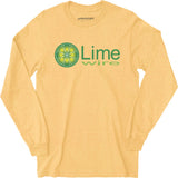 LimeWire - Vintage Internet - Long Sleeve T-Shirt