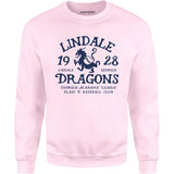 Lindale Dragons - Georgia - Vintage Defunct Baseball Teams - Unisex Sweatshirt
