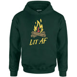 Lit AF Campfire - Unisex Hoodie