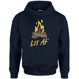 Lit AF Campfire - Unisex Hoodie