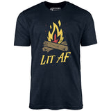 Lit AF Campfire - Unisex T-Shirt