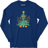 Lit AF Christmas Tree - Long Sleeve T-Shirt