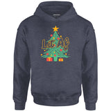 Lit AF Christmas Tree - Unisex Hoodie