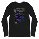 Thin Lizzy - White Outline Long Sleeve T-Shirt