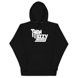 Thin Lizzy - Classic White Logo Hoodie