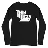 Thin Lizzy - Classic White Logo Long Sleeve T-Shirt
