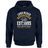 Long Beach Barracudas - California - Vintage Defunct Baseball Teams - Unisex Hoodie
