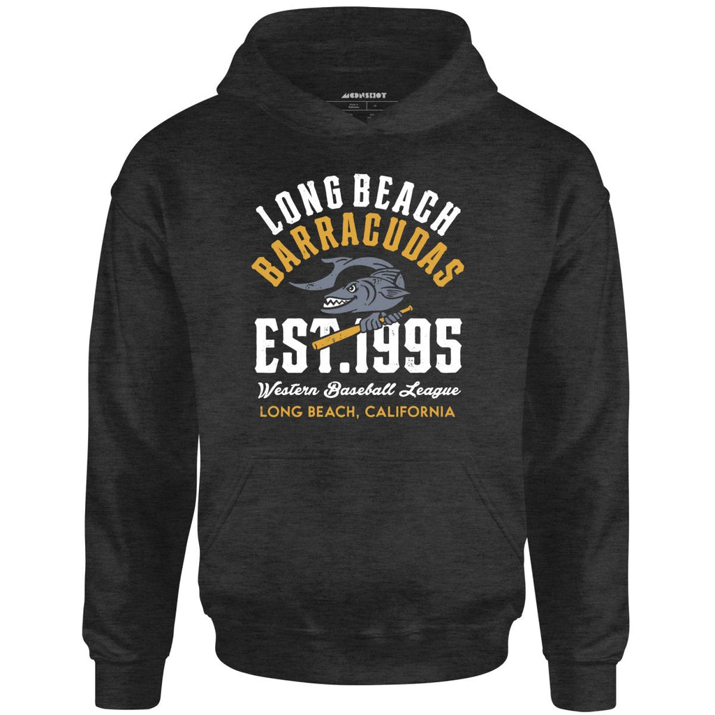 Long Beach Barracudas - California - Vintage Defunct Baseball Teams - Unisex Hoodie