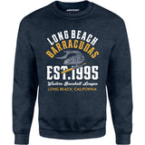 Long Beach Barracudas - California - Vintage Defunct Baseball Teams - Unisex Sweatshirt