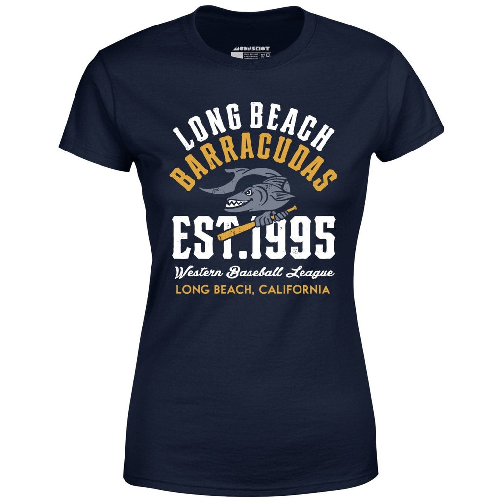 Long Beach Barracudas - California - Vintage Defunct Baseball Teams - Women's T-Shirt