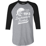 Long Beach Beachcombers - California - Vintage Defunct Baseball Teams - 3/4 Sleeve Raglan T-Shirt