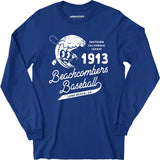 Long Beach Beachcombers - California - Vintage Defunct Baseball Teams - Long Sleeve T-Shirt