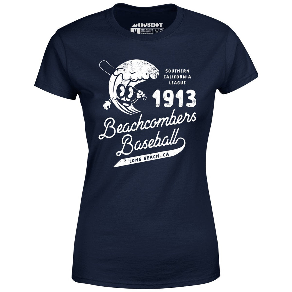 Long Beach Beachcombers - California - Vintage Defunct Baseball Teams - Women's T-Shirt