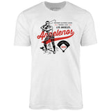 Los Angeles Angelenos - California - Vintage Defunct Baseball Teams - Unisex T-Shirt