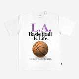 Basketball Is Lifeâ„¢ Heavy Tee - Los Angeles