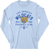 Los Angeles Wildcats - California - Vintage Defunct Football Teams - Long Sleeve T-Shirt
