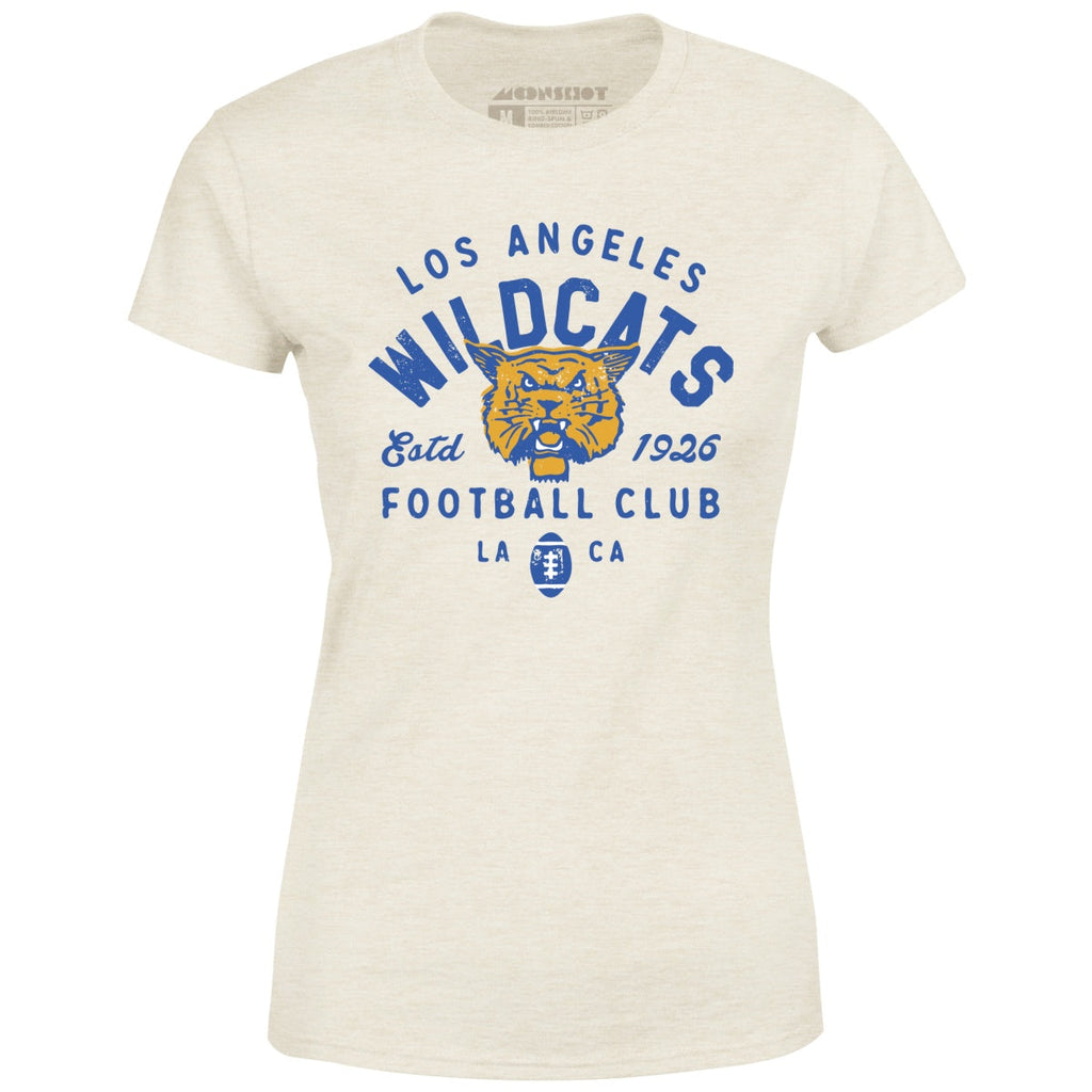 Los Angeles Wildcats - California - Vintage Defunct Football Teams - Women's T-Shirt