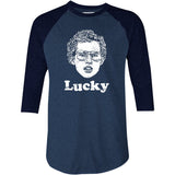 Lucky - 3/4 Sleeve Raglan T-Shirt