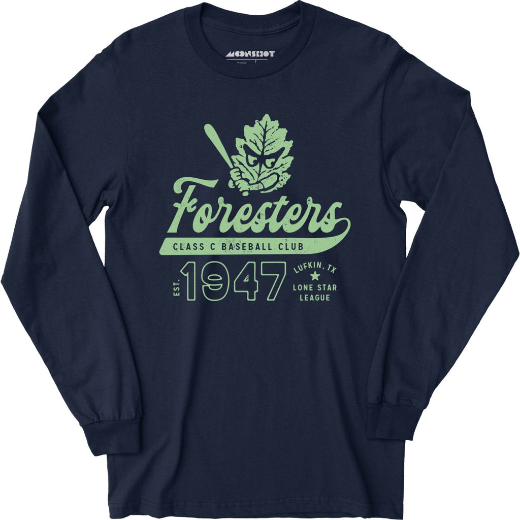 Lufkin Foresters - Texas - Vintage Defunct Baseball Teams - Long Sleeve T-Shirt