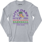 Lynn Live Oaks - Massachusetts - Vintage Defunct Baseball Teams - Long Sleeve T-Shirt