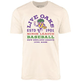 Lynn Live Oaks - Massachusetts - Vintage Defunct Baseball Teams - Unisex T-Shirt