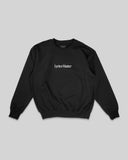 Lyrics Matter Black Crewneck Sweatshirt