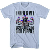 Macho Man Sick Puppies Boyfriend Tee