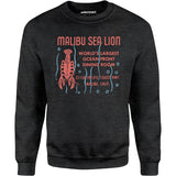 Malibu Sea Lion - Malibu, CA - Vintage Restaurant - Unisex Sweatshirt