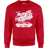 Mar-Lin-Do Lanes - Burbank, CA - Vintage Bowling Alley - Unisex Sweatshirt