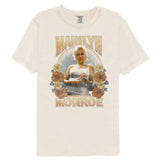 Marilyn Monroe Floral Arch Comfort Colors T-Shirt