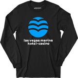 Marina Hotel & Casino - Vintage Las Vegas - Long Sleeve T-Shirt
