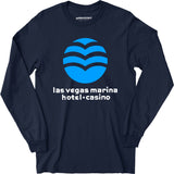 Marina Hotel & Casino - Vintage Las Vegas - Long Sleeve T-Shirt