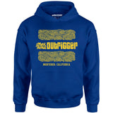 Mark Thomas Outrigger - Monterey, CA - Vintage Tiki Bar - Unisex Hoodie