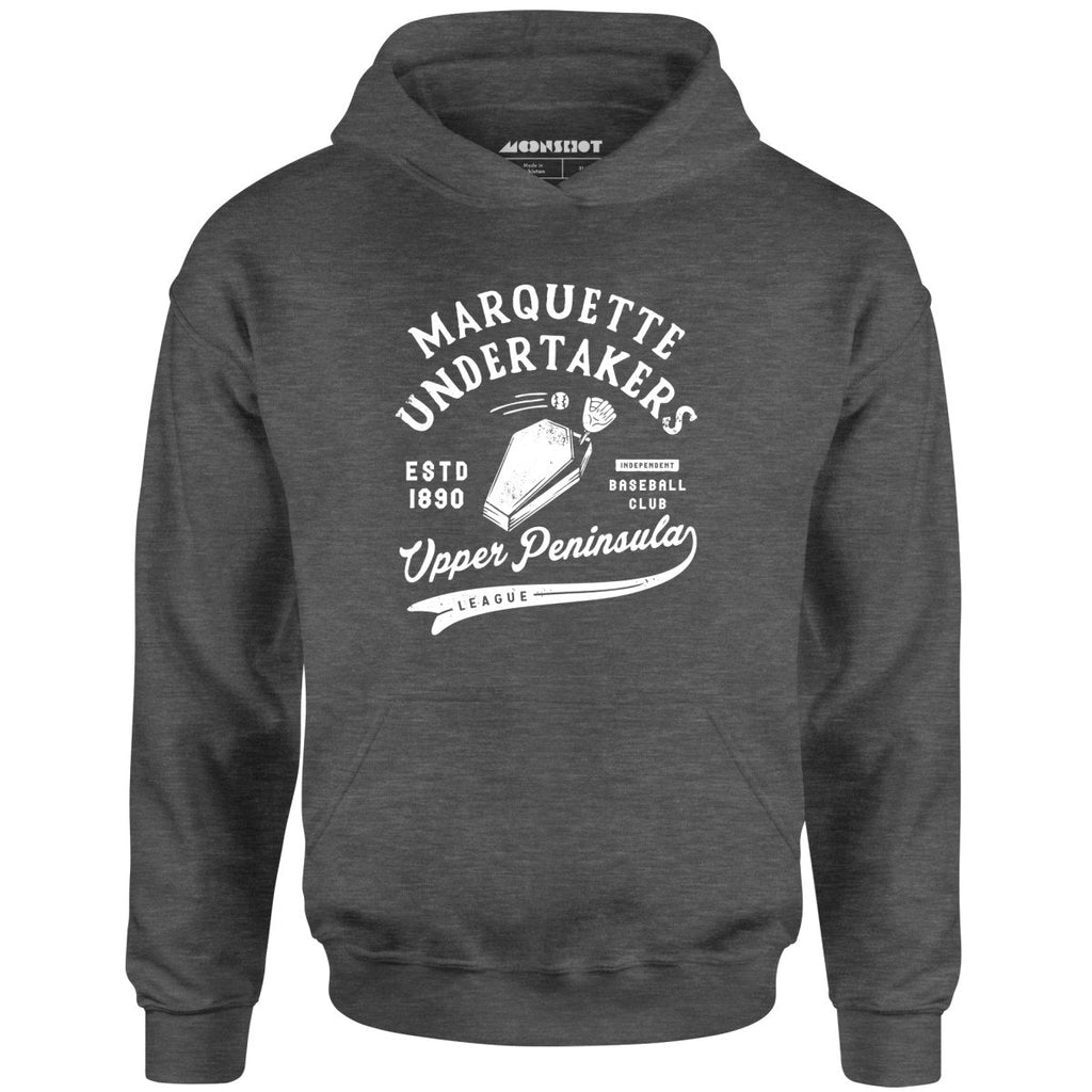 Marquette Undertakers - Michigan - Vintage Defunct Baseball Teams - Unisex Hoodie